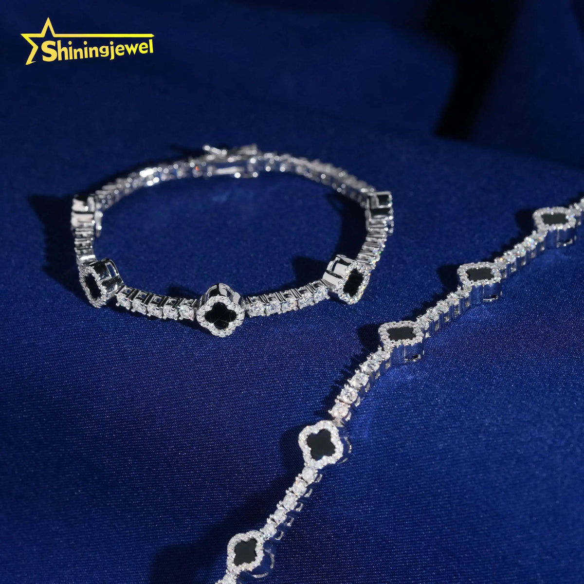 VVS Moissanite Cuban Link Bracelet – 925 Sterling Silver | Men's Hip Hop — photo 2 of 7