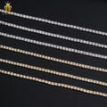 925 Silver VVS Moissanite 2mm Tennis Chain & Bracelet – Iced Out — photo 7 of 8