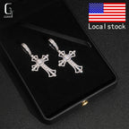VVS Moissanite Iced Out Cross Pendant – 925 Sterling Silver | GRA Certified — photo 2 of 7