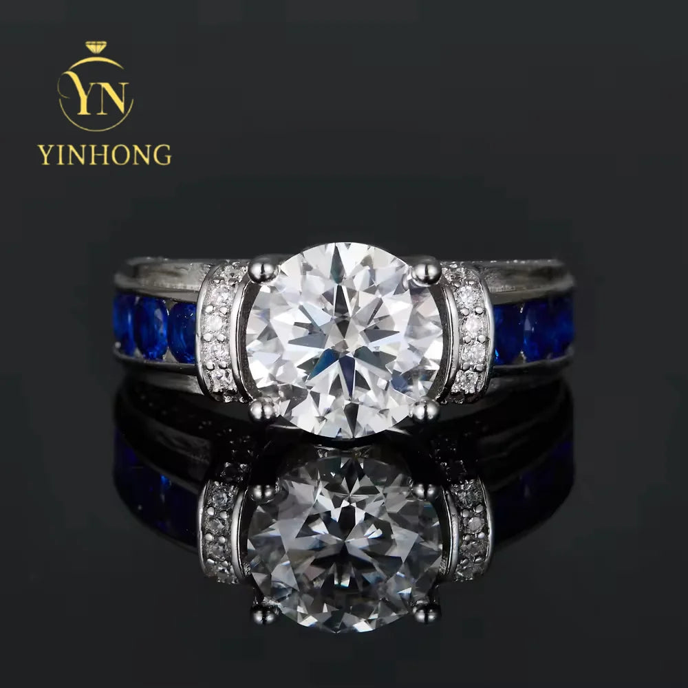 Round Moissanite Solitaire Ring – 925 Sterling Silver | Everyday Fine Jewelry — photo 3 of 7