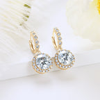 VVS Moissanite Stud Earrings – 925 Sterling Silver | 1ct, 2ct & 3ct | Women's — photo 5 of 8