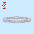 VVS Moissanite 4mm Tennis Bracelet – 925 Sterling Silver | Women's | GRA Certified — photo 3 of 7