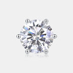 1ct Moissanite Classic Stud Earrings – 925 Sterling Silver — photo 1 of 7