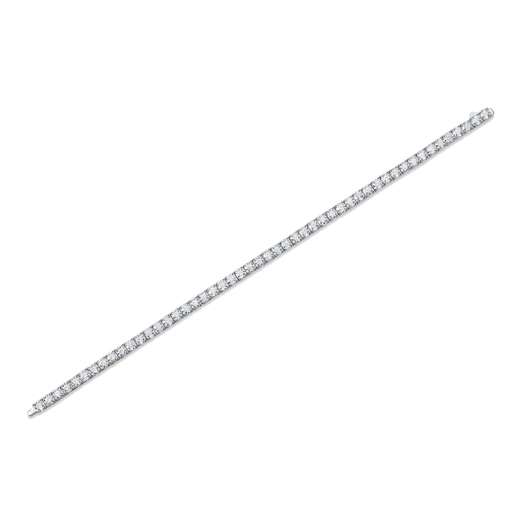 3mm VVS Moissanite Tennis Bracelet – 925 Sterling Silver | Gold Plated | GRA Certified — photo 5 of 7