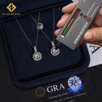 925 Silver VVS Moissanite Diamond Necklace – Fashion Style — photo 6 of 7