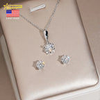 1ct Moissanite Solitaire Pendant Necklace – Six-Prong | 925 Sterling Silver — photo 3 of 7