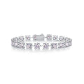 VVS Moissanite Tennis Bracelet – 3mm & 5mm | 18K Gold Plated | 925 Sterling Silver — photo 7 of 8