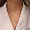 925 Silver VVS Moissanite 4-Prong Solitaire Pendant Necklace – D Color | GRA Certified — photo 7 of 10