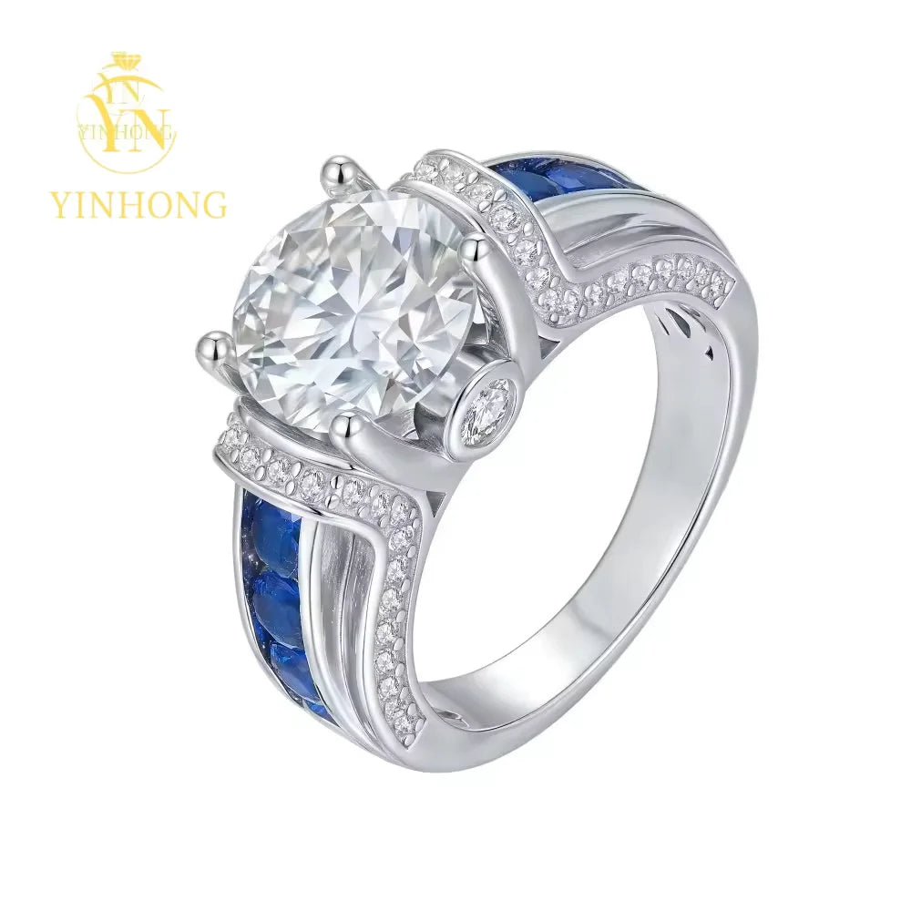 Round Moissanite Solitaire Ring – 925 Sterling Silver | Everyday Fine Jewelry — photo 2 of 7