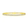 VVS Moissanite Tennis Bracelet – 925 Sterling Silver | 3mm, 4mm & 5mm | 18K Gold | GRA Certified — photo 9 of 9