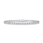 3mm VVS Moissanite Tennis Bracelet – 925 Sterling Silver | Gold Plated | GRA Certified — photo 7 of 7