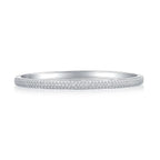 VVS Moissanite Iced Out Bangle – 925 Sterling Silver | 18K Gold & Platinum Plated | GRA Certified — photo 6 of 7