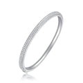 VVS Moissanite Iced Out Bangle – 925 Sterling Silver | 18K Gold & Platinum Plated | GRA Certified — photo 7 of 7