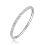 VVS Moissanite Iced Out Bangle – 925 Sterling Silver | 18K Gold & Platinum Plated | GRA Certified — photo 7 of 7