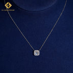 925 Silver 1.16ct Moissanite Pendant Necklace – GRA Certified — photo 2 of 7
