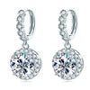 VVS Moissanite Stud Earrings – 925 Sterling Silver | 1ct, 2ct & 3ct | Women's — photo 8 of 8