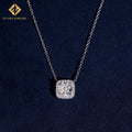 925 Silver 1.16ct Moissanite Pendant Necklace – GRA Certified — photo 7 of 7