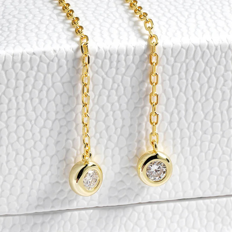 925 Silver Floral Moissanite Pendant Necklace