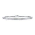 2.0mm VVS1 D Color Moissanite Tennis Bracelet – 925 Sterling Silver