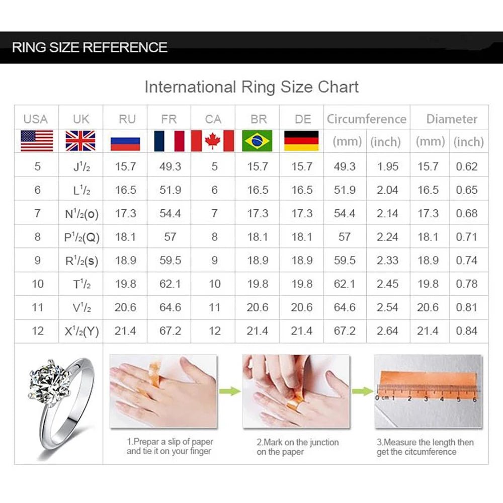 Moissanite Eternity Ring – 925 Silver, 18K Gold Plated, D Color - DB Diamonds