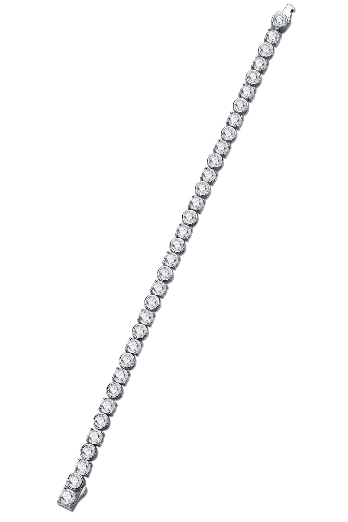 VVS D Color Moissanite Tennis Bracelet – 925 Sterling Silver - DB Diamonds