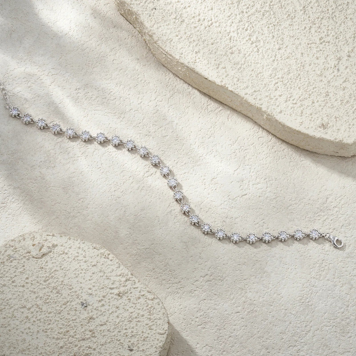 VVS D Color Moissanite Tennis Bracelet – 925 Sterling Silver - DB Diamonds